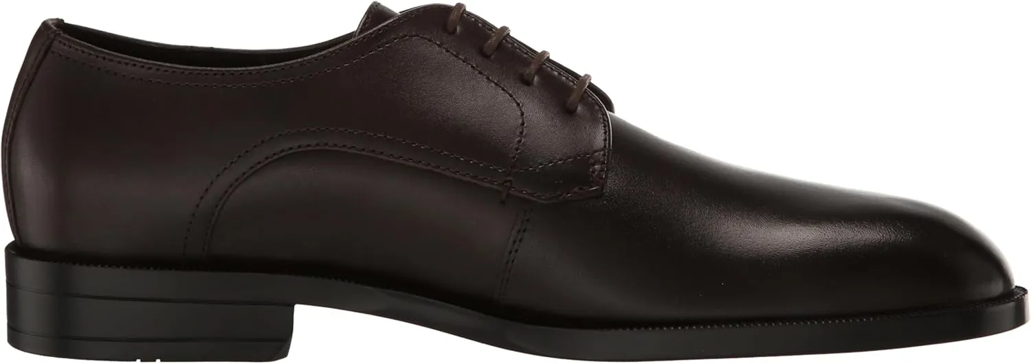 BOSS Men's Tayil Shaded Leather Derby Dress Shoe Oxford Flat