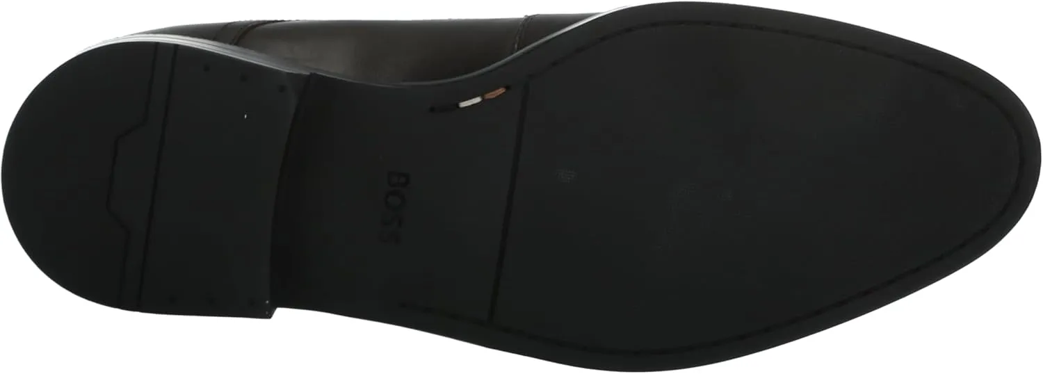BOSS Men's Tayil Shaded Leather Derby Dress Shoe Oxford Flat
