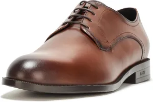 BOSS Men's Tayil Smooth Leather Derby Dress Shoe Oxford