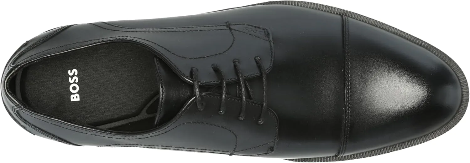 BOSS Men's Tayil Smooth Leather Derby Dress Shoe Oxford