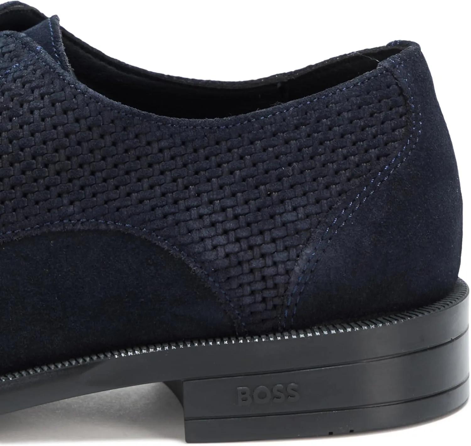 BOSS Men's Tayil Suede Leather Derby Dress Shoe Oxford