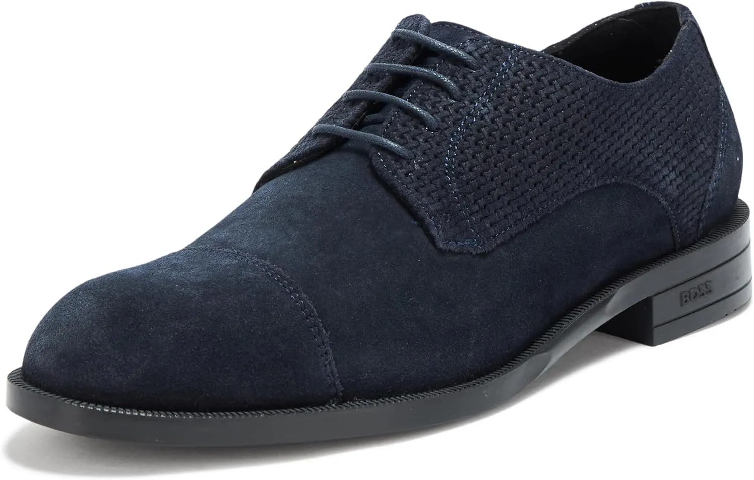 BOSS Men's Tayil Suede Leather Derby Dress Shoe Oxford