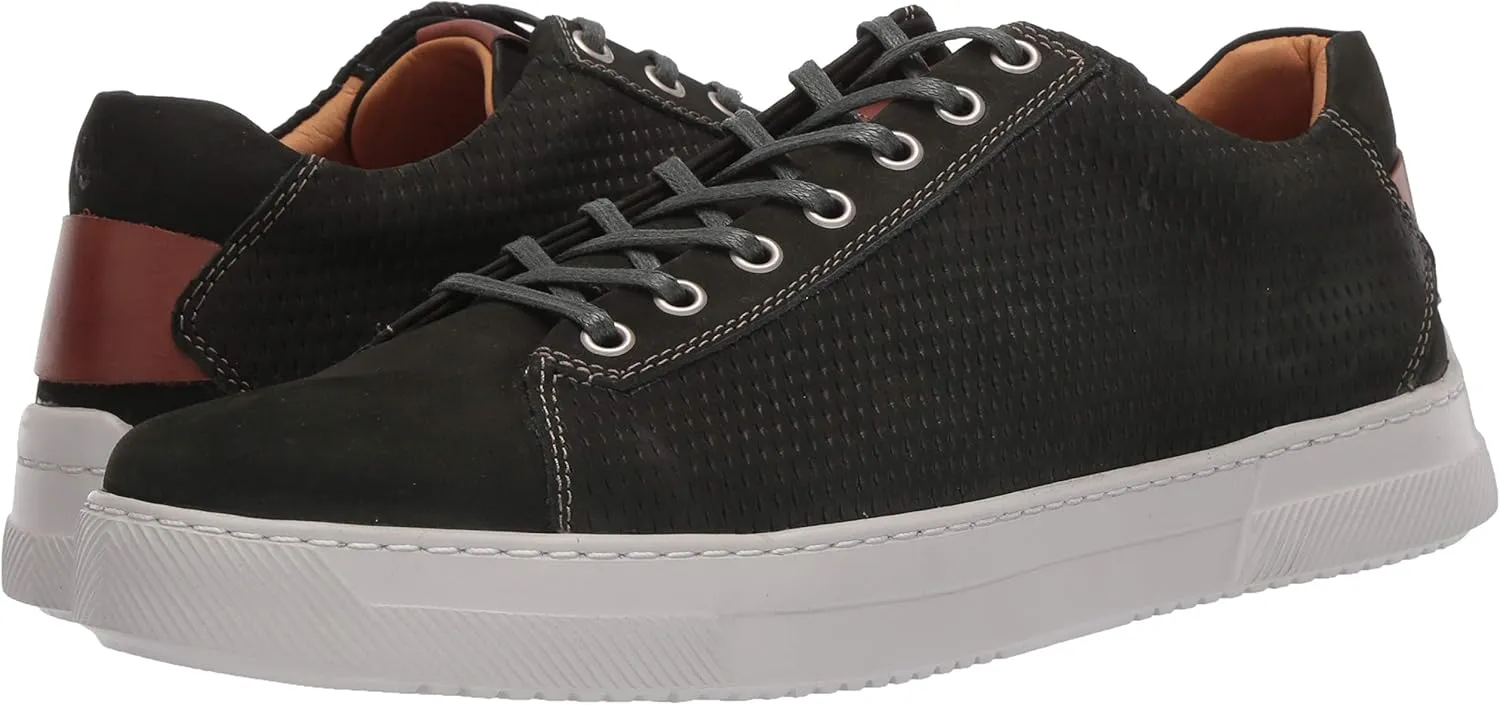 Brothers United Men's Leather Made in Brazil Luxury Laceup Fashion Sneaker