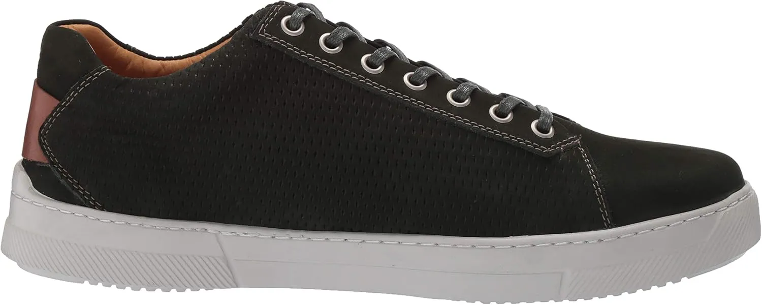Brothers United Men's Leather Made in Brazil Luxury Laceup Fashion Sneaker
