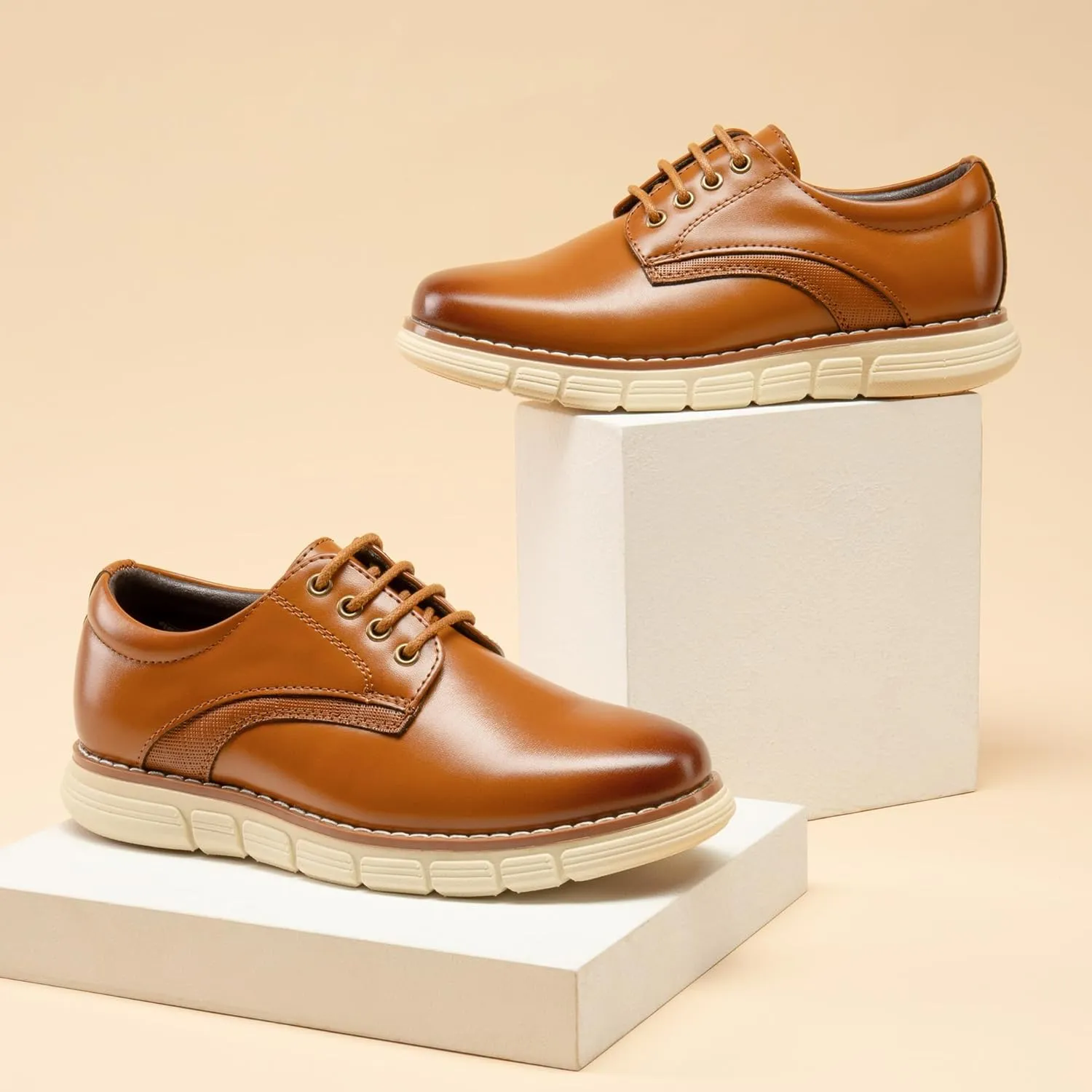 Bruno Marc Boy's Dress Sneakers Casual Oxford Formal Shoes