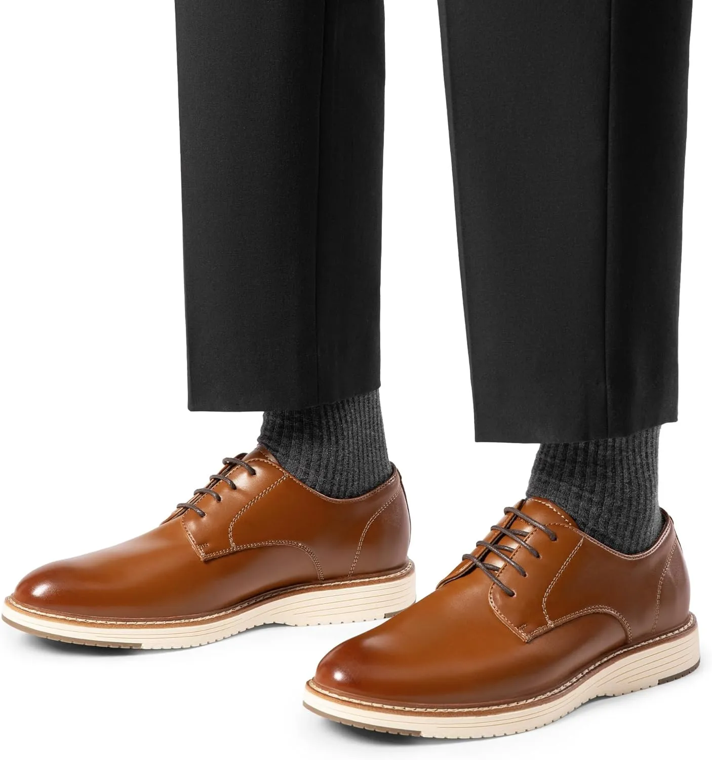 Bruno Marc Men's Crossflex Casual Dress Shoes Business Formal Oxfords Sneaker