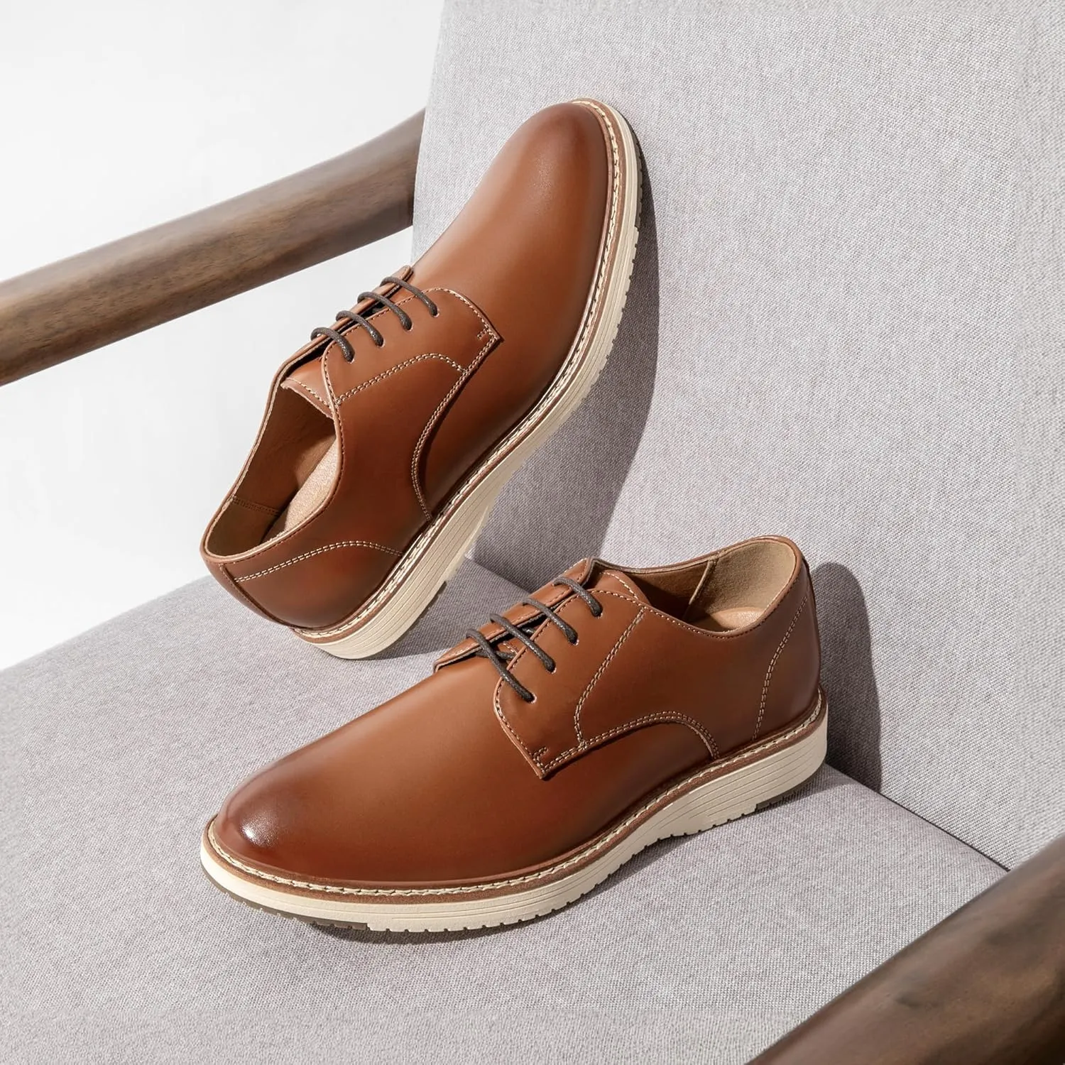 Bruno Marc Men's Crossflex Casual Dress Shoes Business Formal Oxfords Sneaker