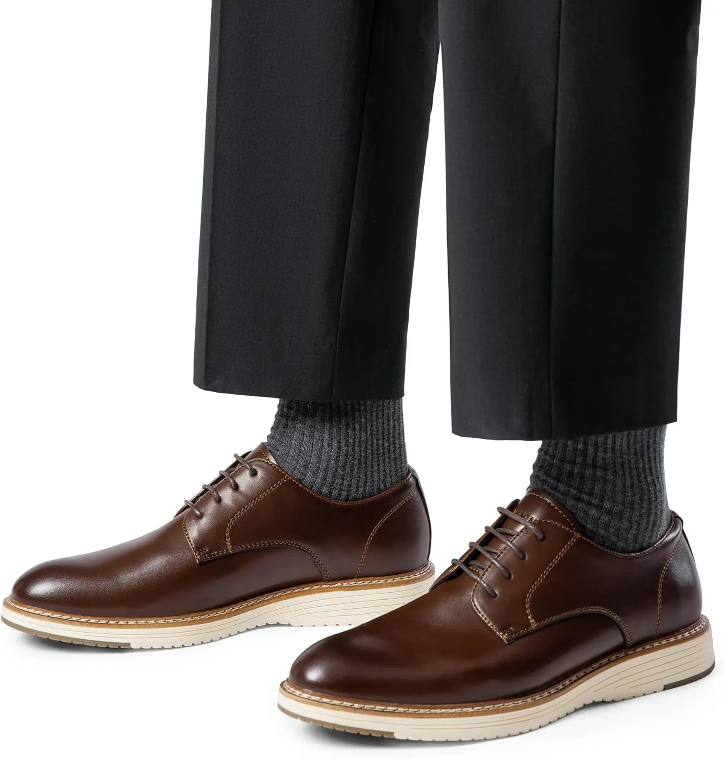 Bruno Marc Men's Crossflex Casual Dress Shoes Business Formal Oxfords Sneaker