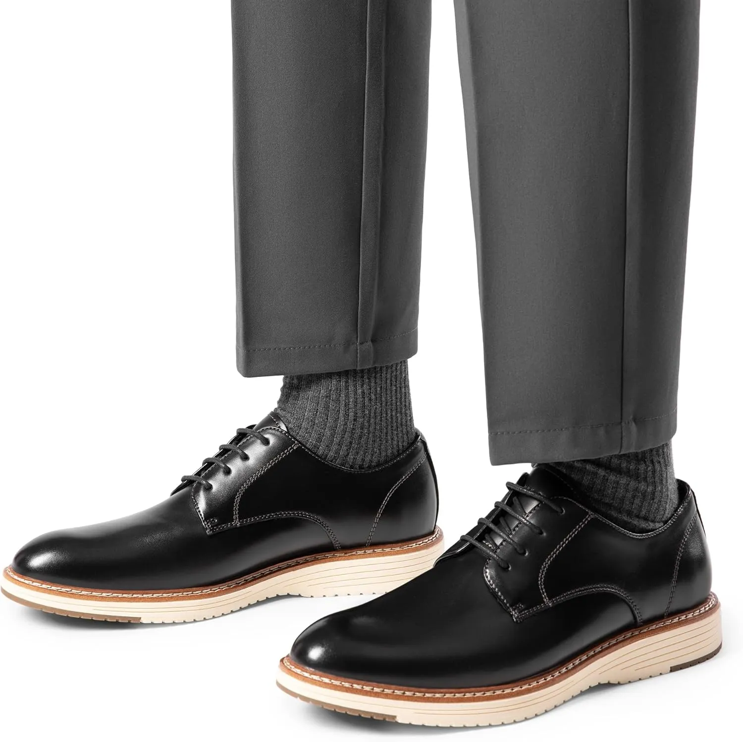 Bruno Marc Men's Crossflex Casual Dress Shoes Business Formal Oxfords Sneaker