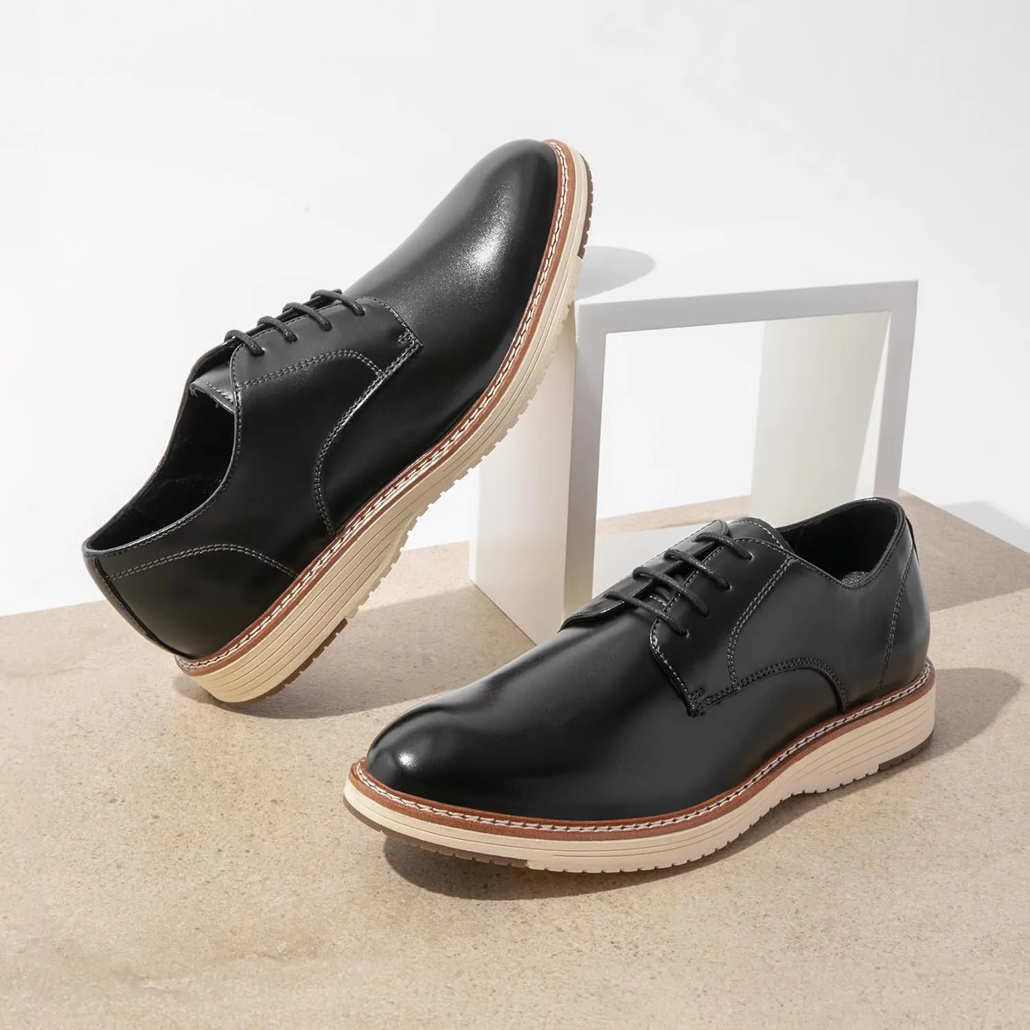 Bruno Marc Men's Crossflex Casual Dress Shoes Business Formal Oxfords Sneaker
