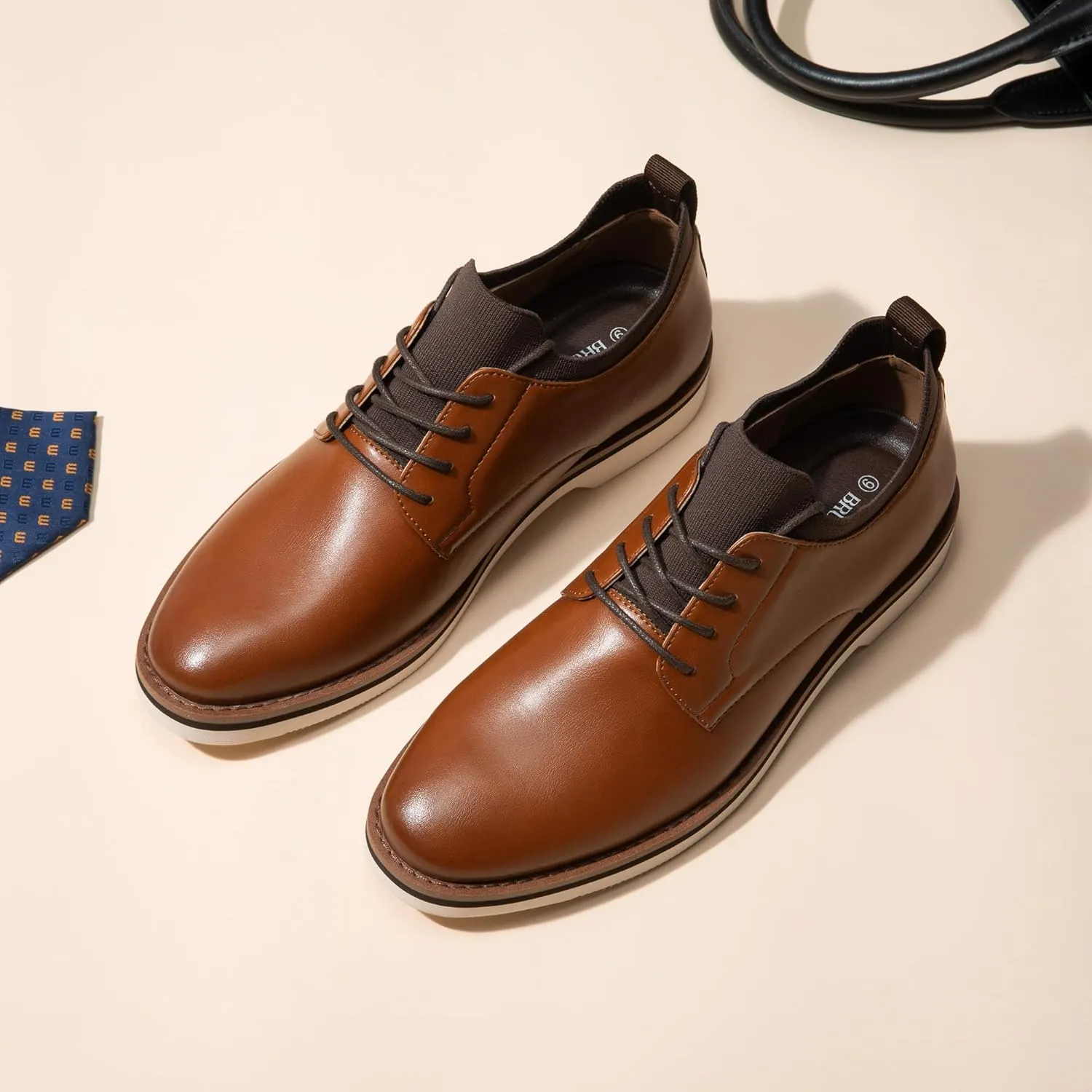 Bruno Marc Men's Lace-Up Comfortable Fashion Dress Shoes