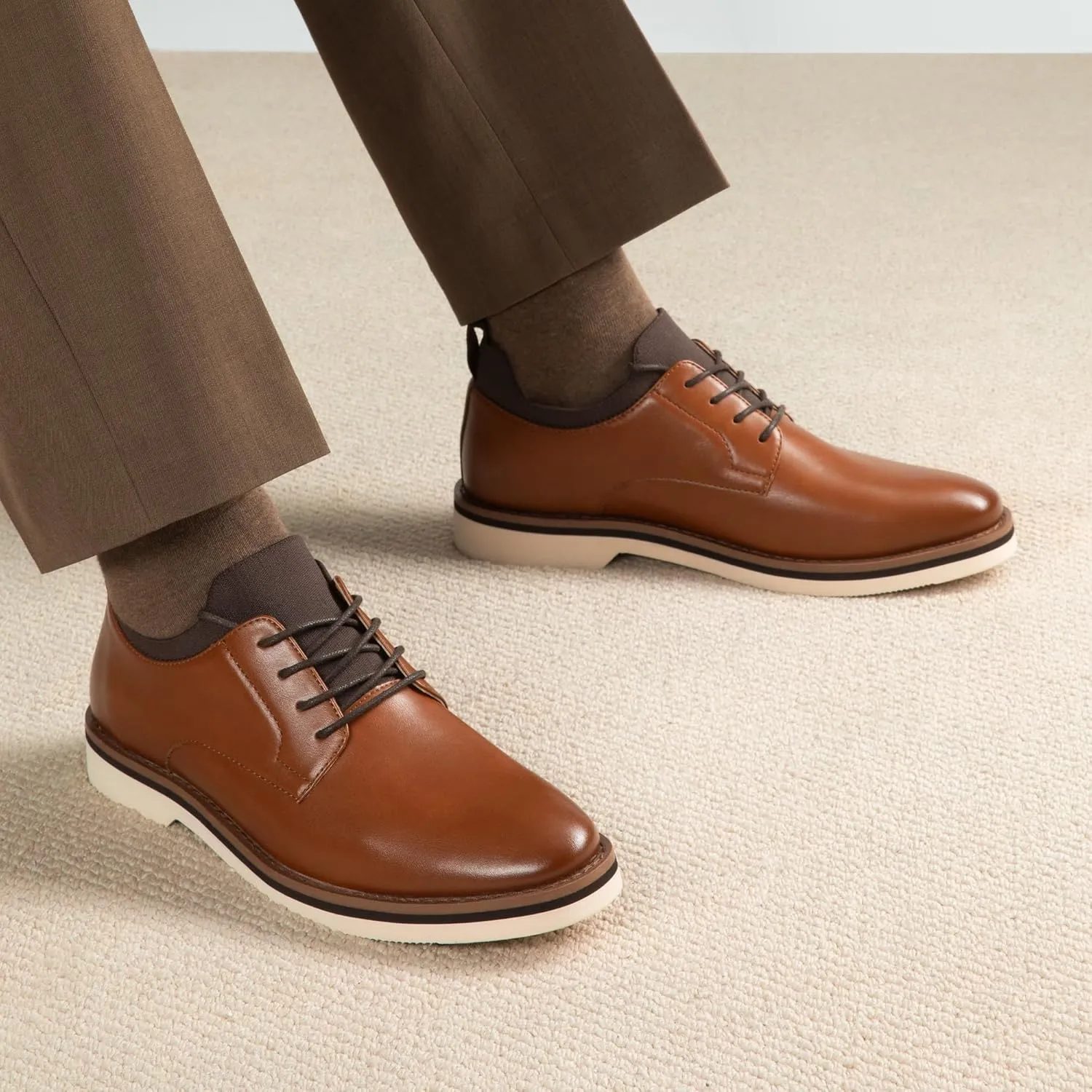 Bruno Marc Men's Lace-Up Comfortable Fashion Dress Shoes