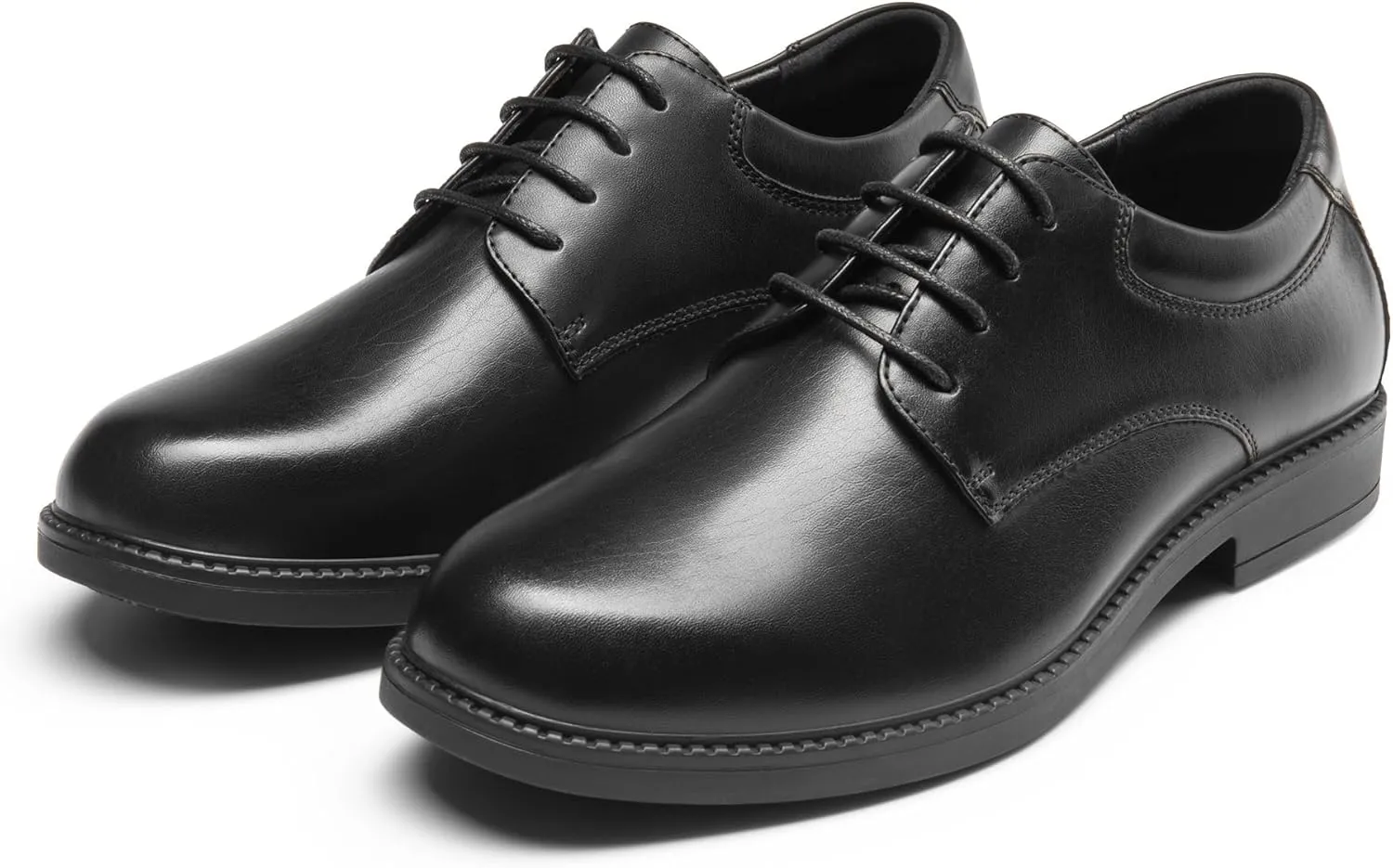 Bruno Marc Men's Non Slip Work Shoes, Waterproof Restaurant Derby Dress Shoes