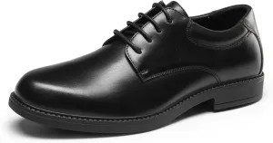 Bruno Marc Men's Non Slip Work Shoes, Waterproof Restaurant Derby Dress Shoes
