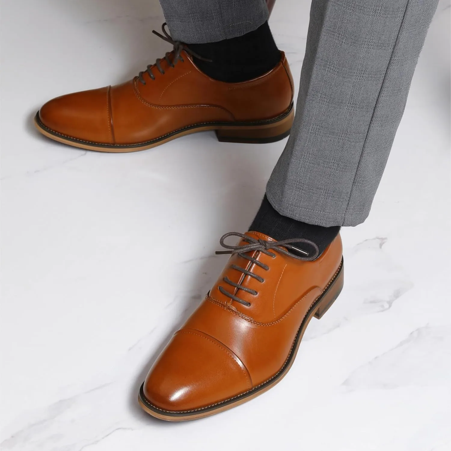 Bruno Marc Men's Oxfords Formal Dress Shoes