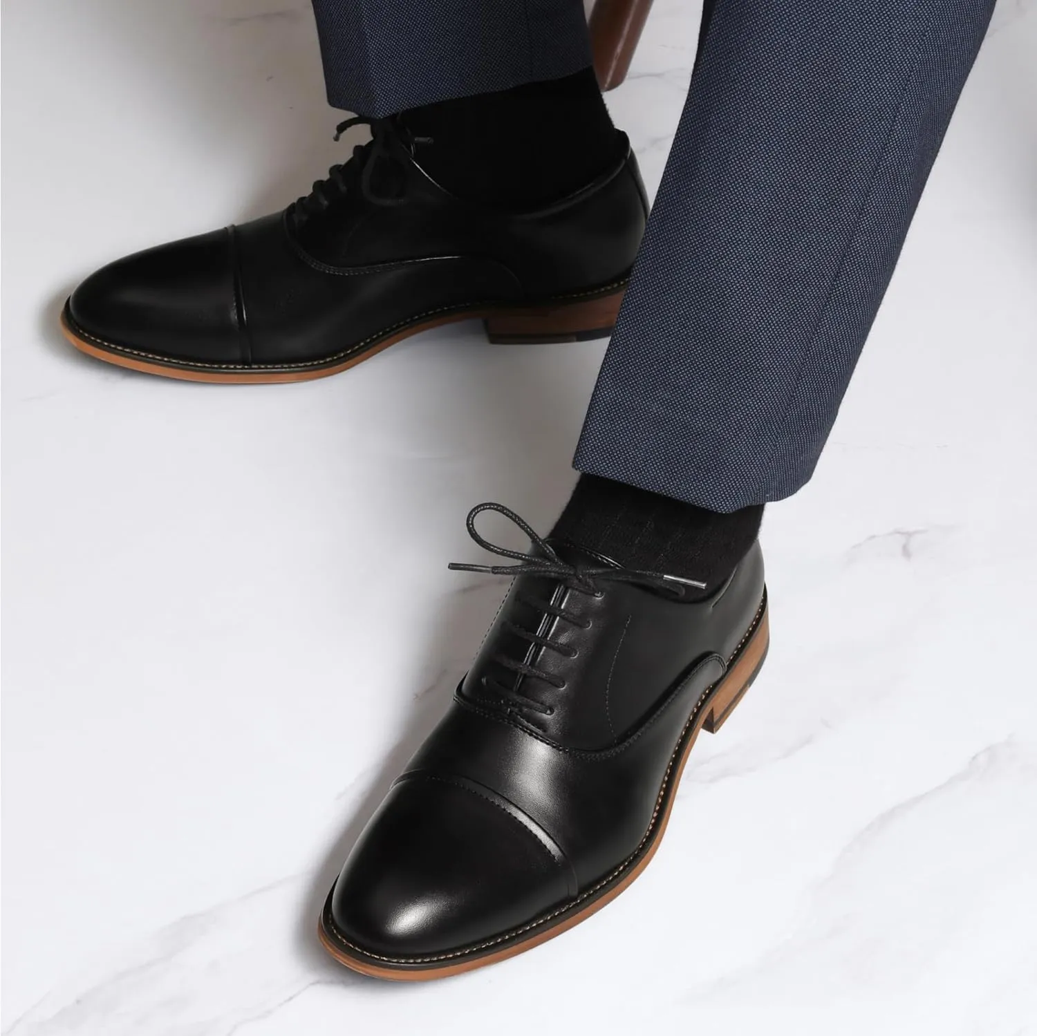 Bruno Marc Men's Oxfords Formal Dress Shoes