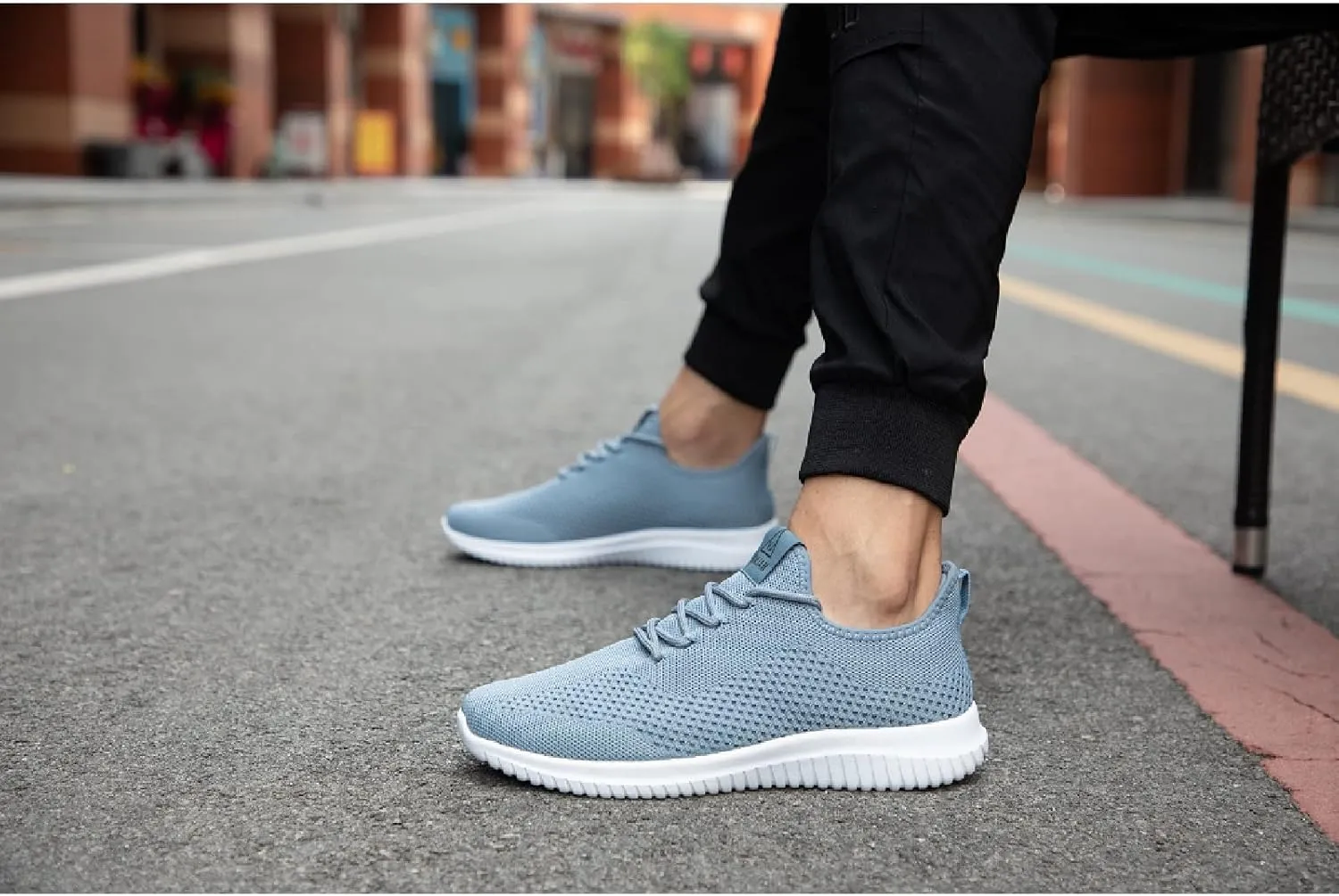 BXYJDJ Men's Running Shoes Walking Trainers Sneaker Athletic Gym Fitness Sport Shoes Lightweight Casual Working Jogging Outdoor Shoe