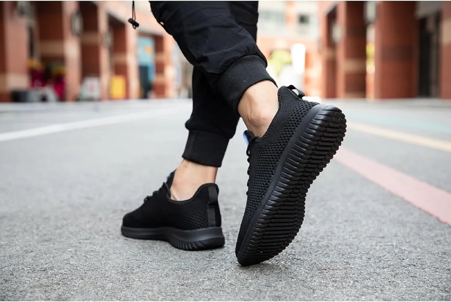 BXYJDJ Men's Running Shoes Walking Trainers Sneaker Athletic Gym Fitness Sport Shoes Lightweight Casual Working Jogging Outdoor Shoe