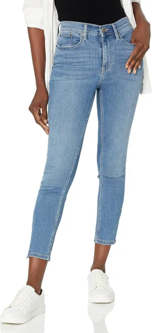 Calvin Klein Jeans Women's Hi Rise Skinny Ankle W/Zipper Jean