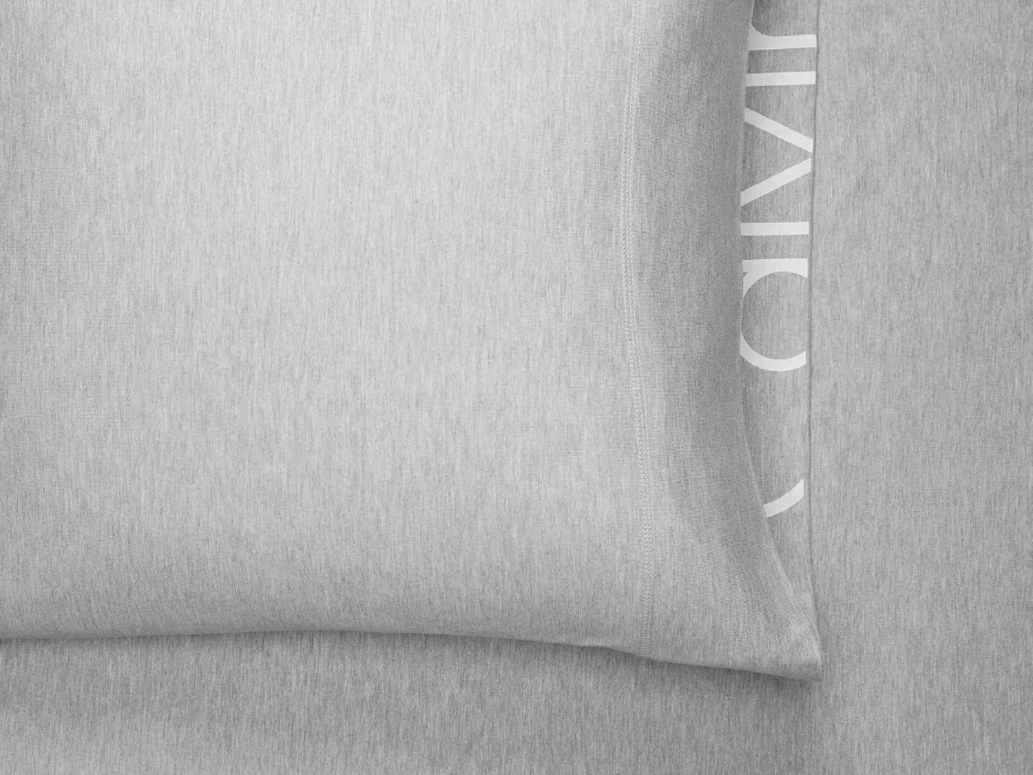 Calvin Klein Modern Cotton Body Solid 1 Piece Flat Sheet, Full Size, Cotton Modal 170 GSM (Grey)