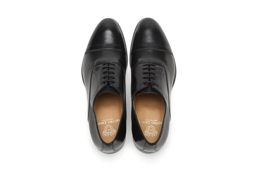 Cap Toe Oxford | Black
