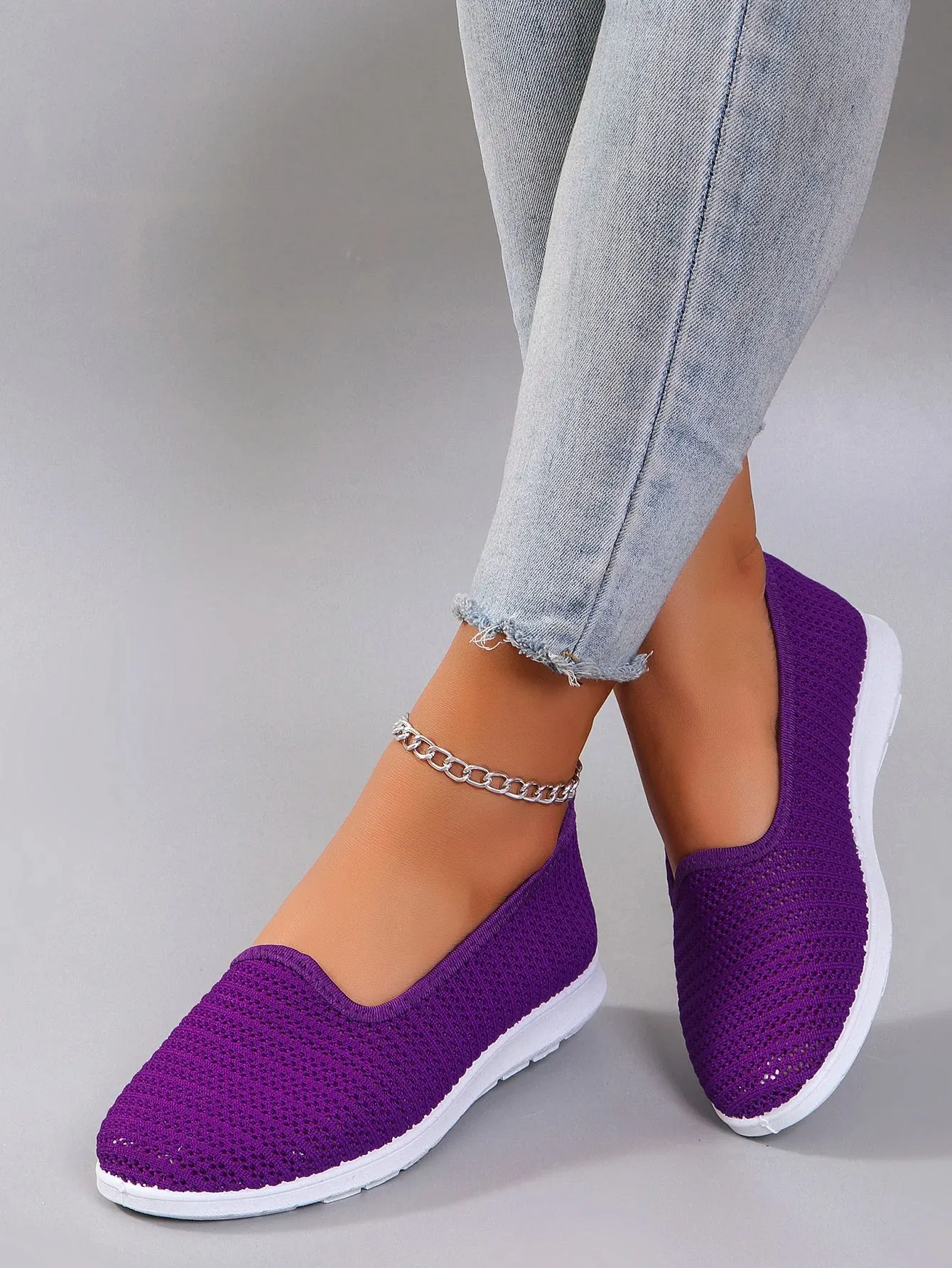 Casual Breathable Cotton Fabric Shoes