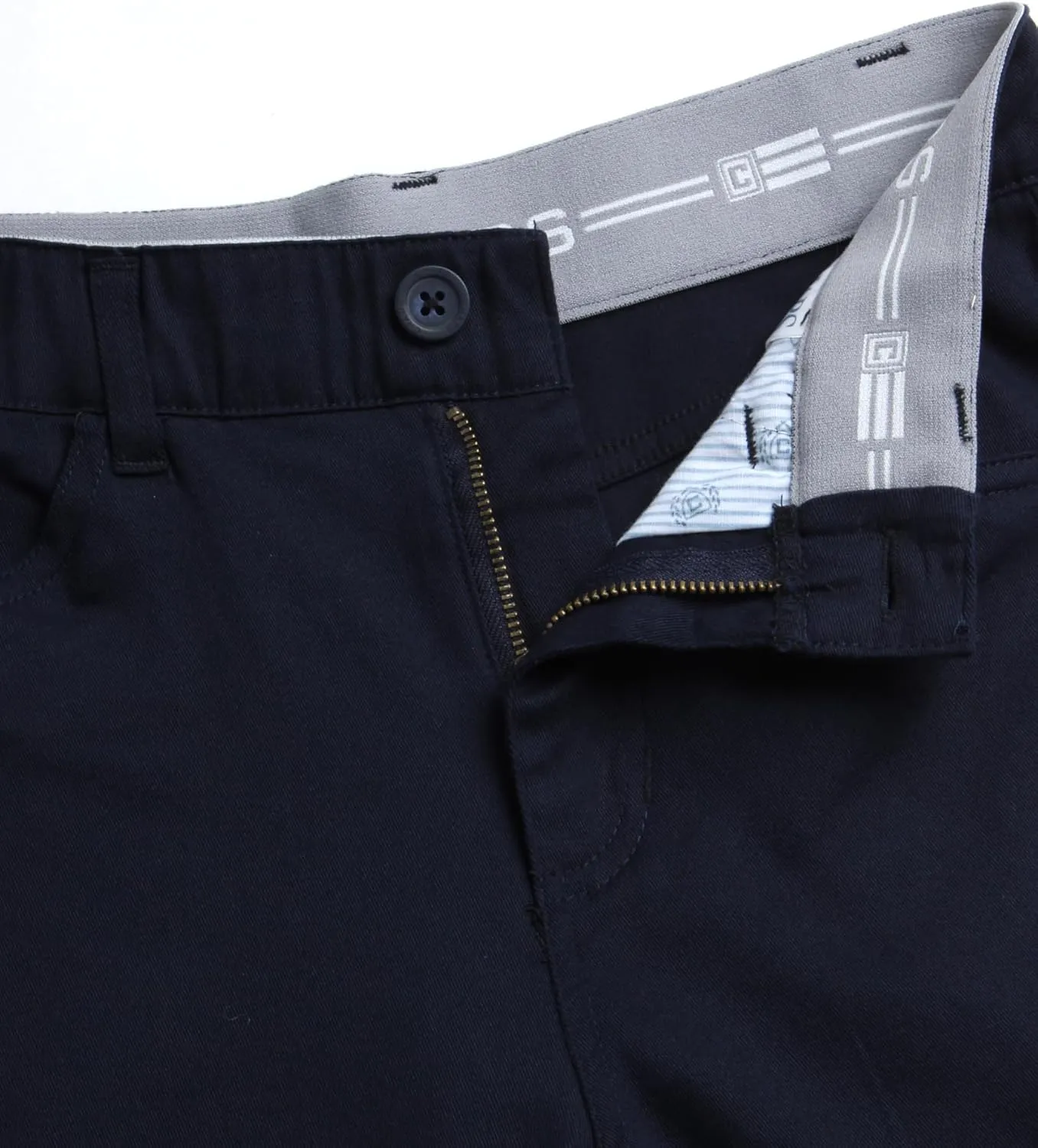 Chaps Boys' Pants - Stretch Twill Flat Front Chino Pants - Casual Pants for Boys (8-20)