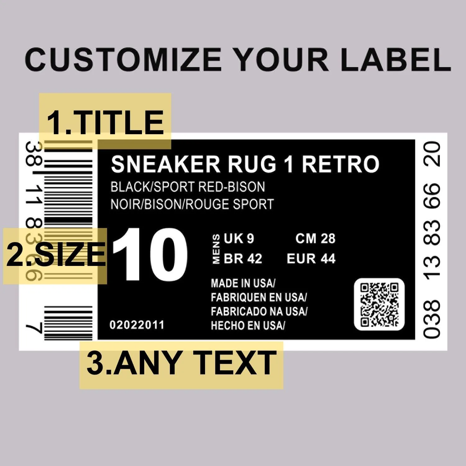 CHILL ME Custom Sneaker Canvas Wall Art Personalized Poster Sneaker Label Shoe size Sneaker Art Sneaker Painting Wrapped sneaker Hanging wall art Sneaker Posters Living Room Bedroom Home Decor CV72