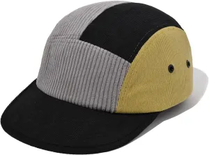 Clakllie 5 Panel Corduroy Hat Casual Flat Brim Baseball Caps Dad Hats Vintage Flat Bill Retro Cap Hip Hop Hat Fitted Hats
