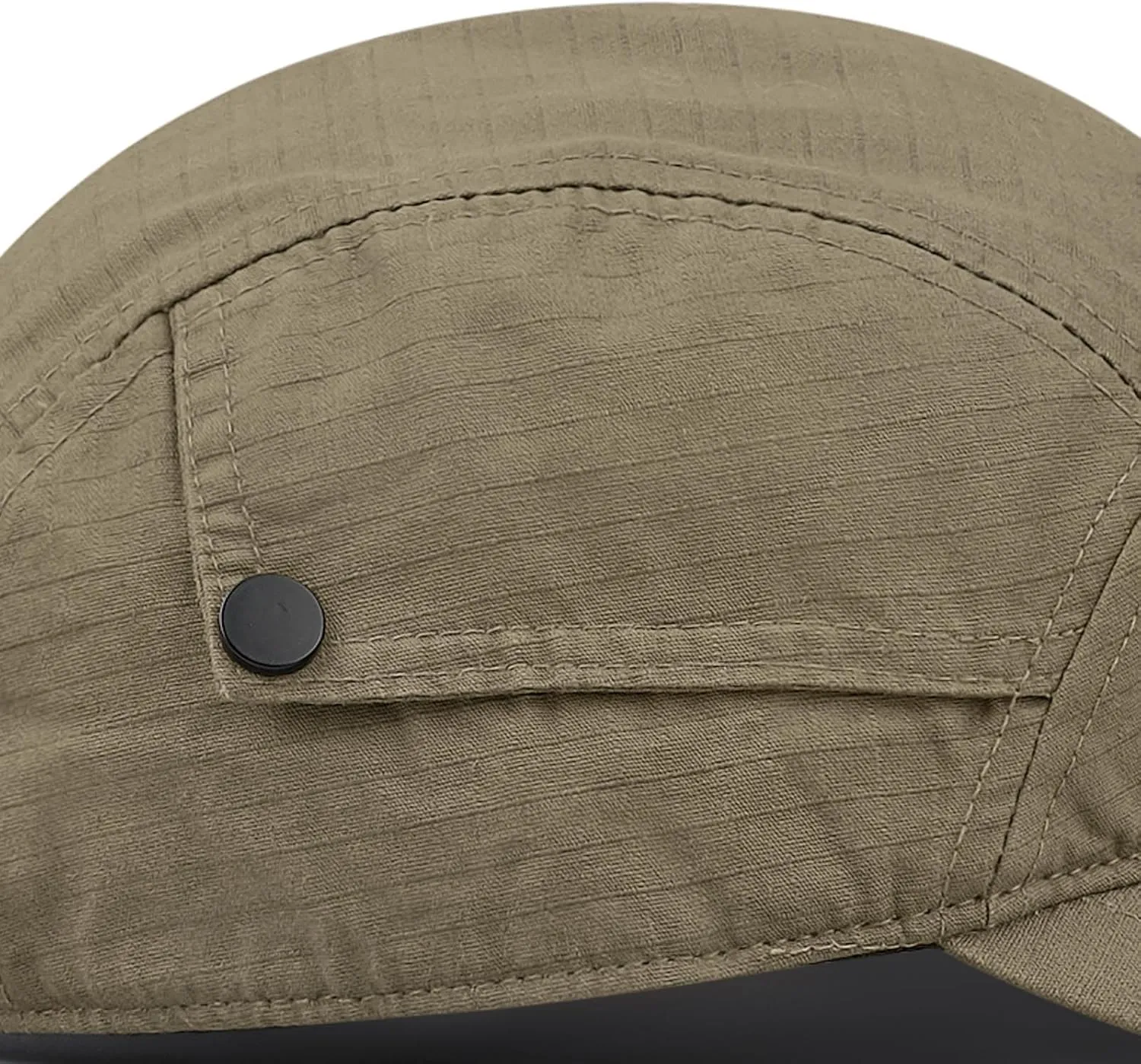 CLAPE Short Brim Cap US Printed Adjustable Baseball Cap Street Casual Bendable Flat Bill Trucker Hat Cap