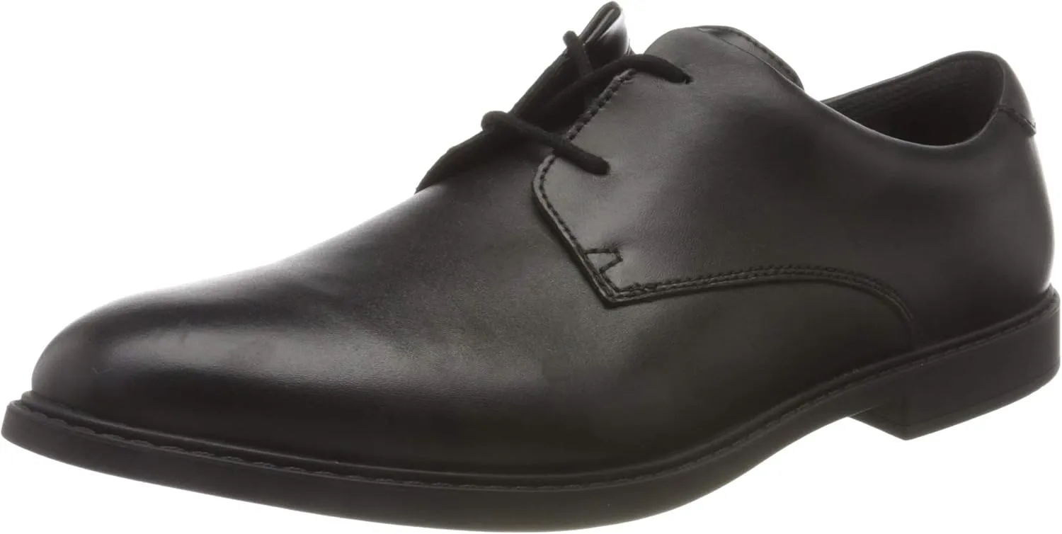 Clarks Boy's Derby Lace-up School Shoes