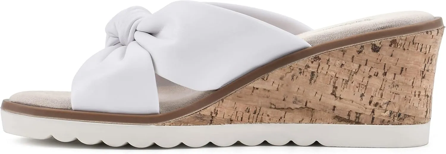 CLIFFS BY WHITE MOUNTAIN Adrielle Women's Wedge Sandal