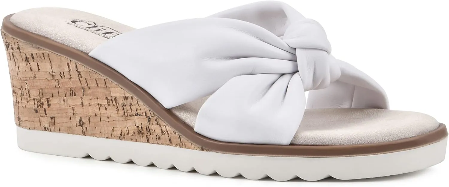 CLIFFS BY WHITE MOUNTAIN Adrielle Women's Wedge Sandal