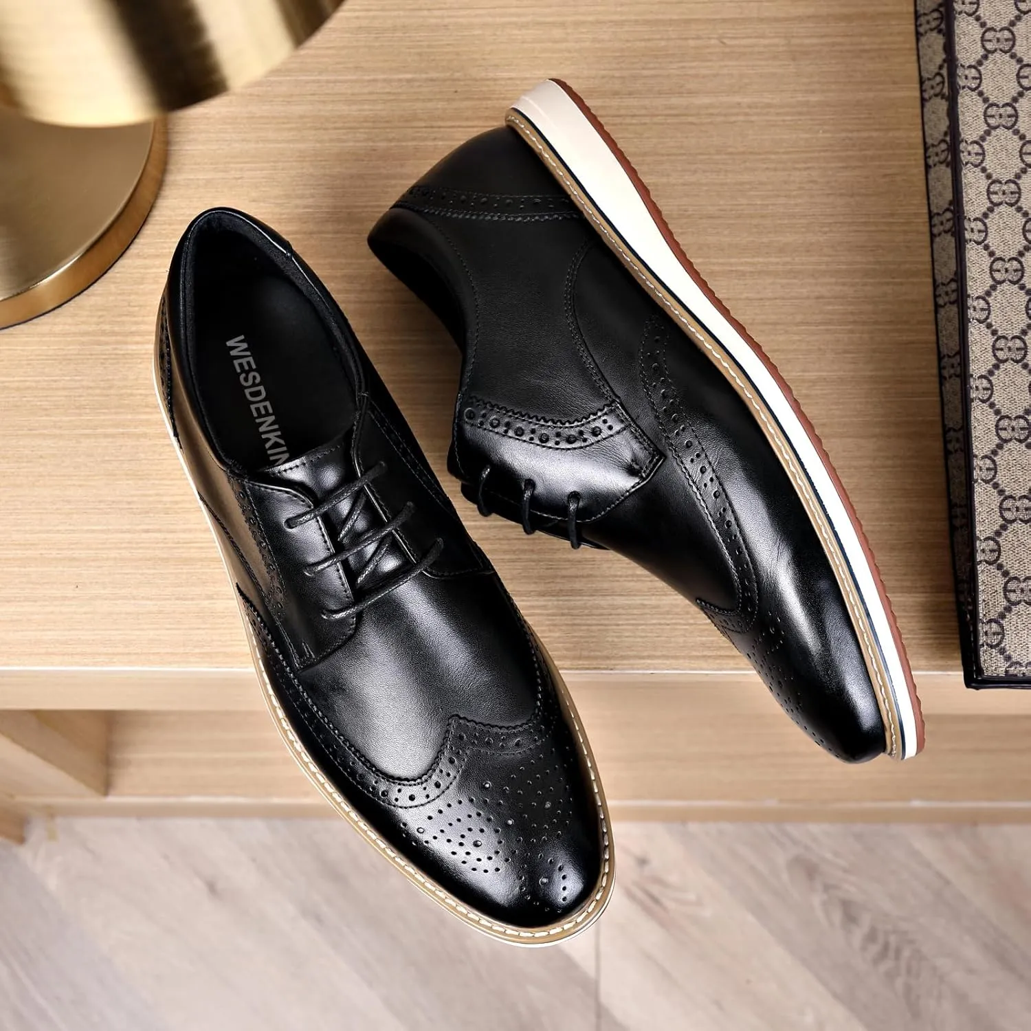 Comfort Formal Shoes for Men Wedding, Men's Oxford Shoes