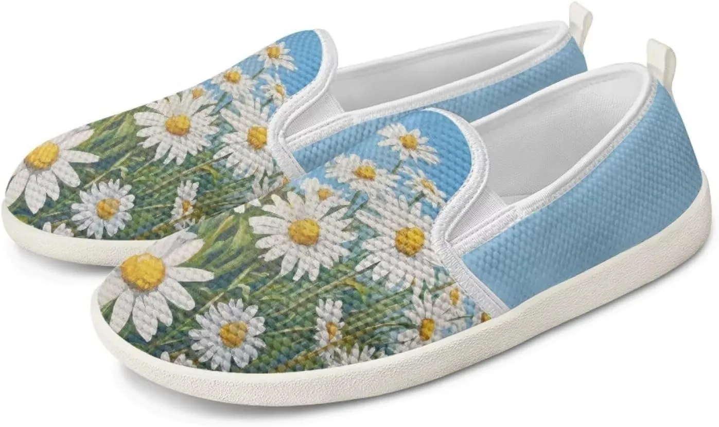 Comfortable Womens Slip On Casual Shoes Trendy Flat Shoes for Women