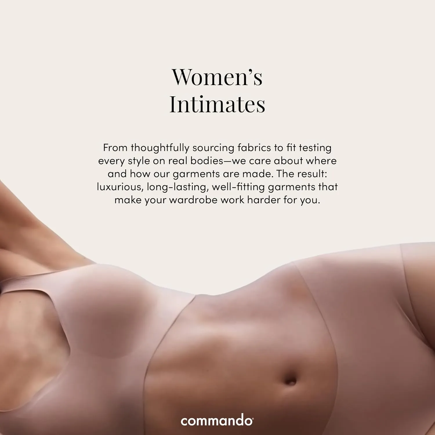 commando - Classic Solid Thong (3-pack) | Seamless No Show Thong | Comfortable, Lay-Flat Edges | Machine Washable