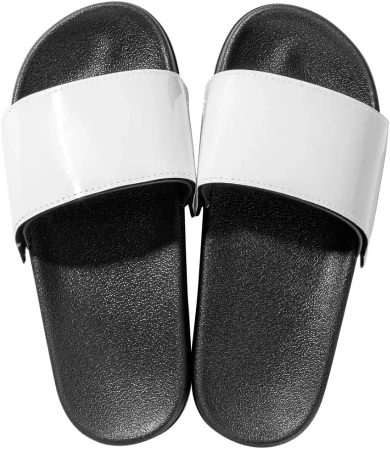 Craft Express Vegan Leather Sublimation Slides for Men and Women, Adult, X Large - 42 | 43