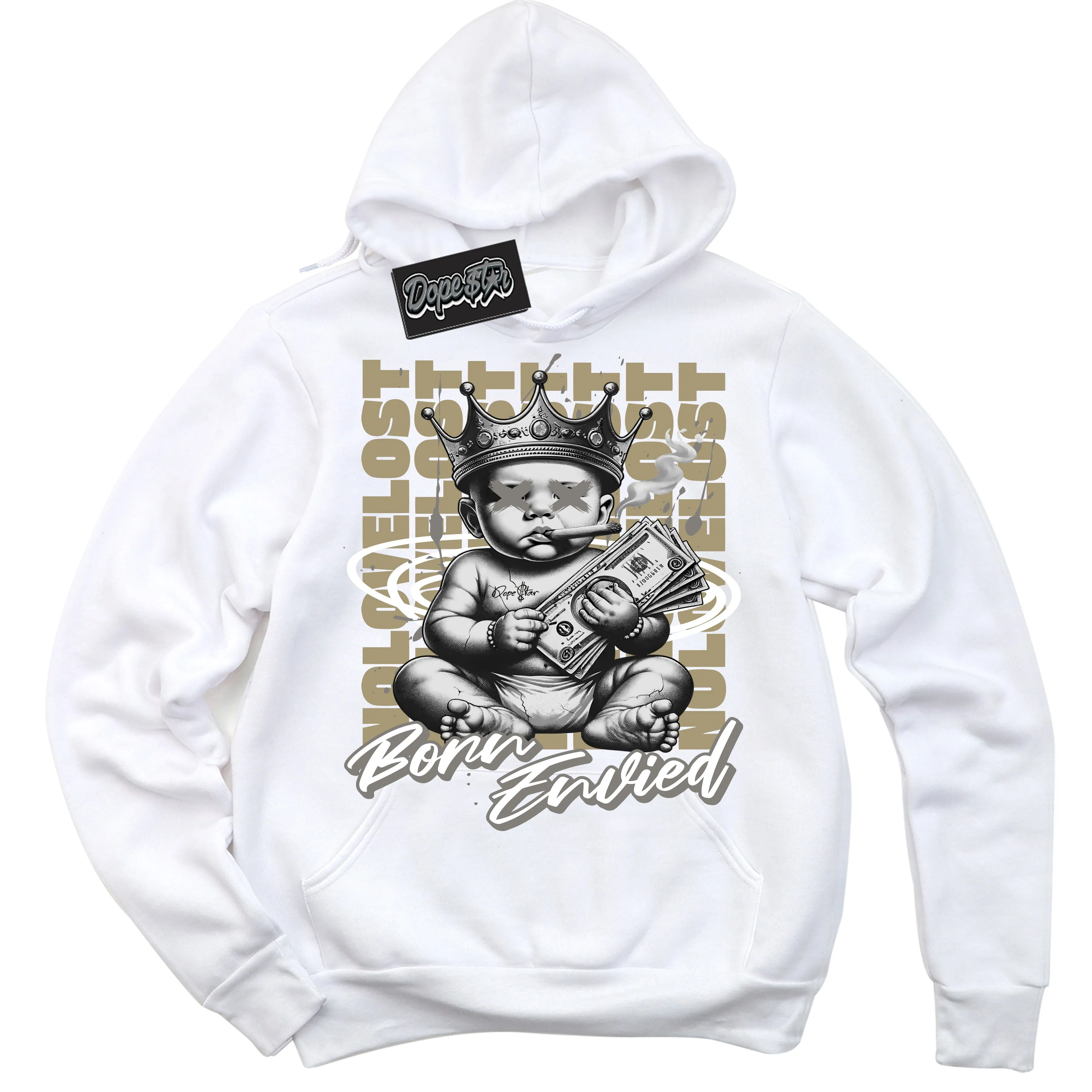 Craft Ivory 13s Sneaker Hoodie Born Envied Graphic