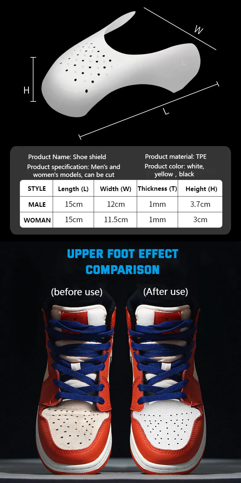 CreaseGuard AF1/AJ Sneaker Protector Expander