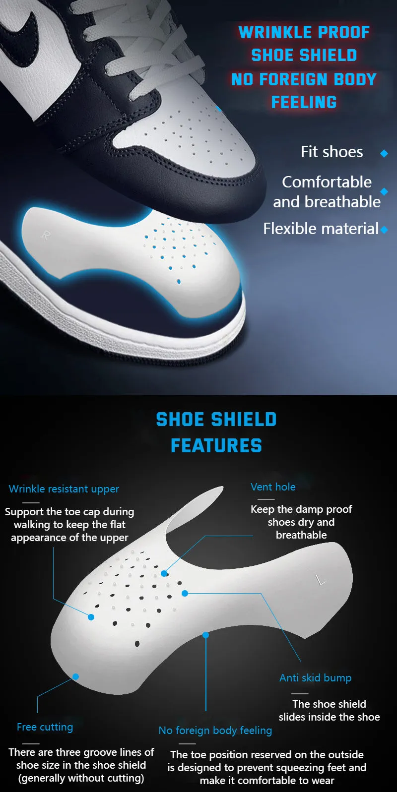 CreaseGuard AF1/AJ Sneaker Protector Expander