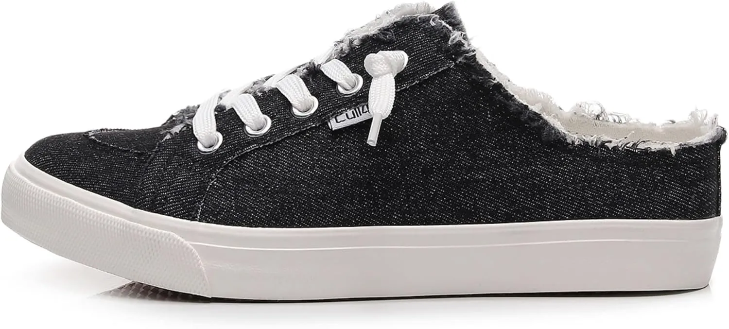 Cull4U Women's NewRetro Mule Pull-on Sneaker