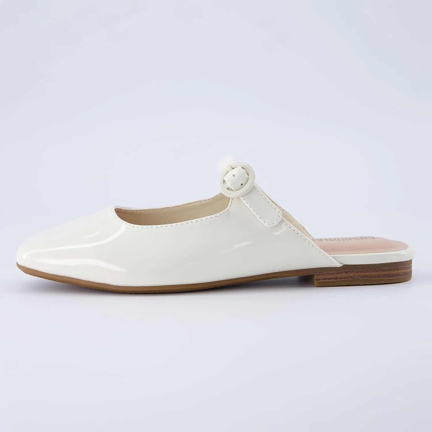 CUSHIONAIRE Women's Jackpot Mary Jane Mule  Memory Foam, Wide Widths Available