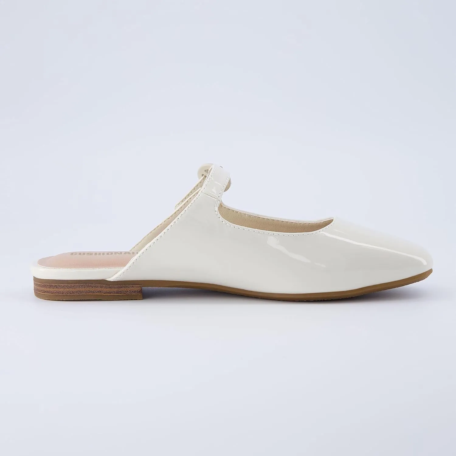 CUSHIONAIRE Women's Jackpot Mary Jane Mule  Memory Foam, Wide Widths Available