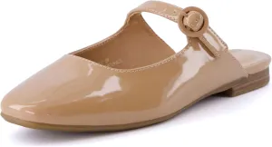 CUSHIONAIRE Women's Jackpot Mary Jane Mule  Memory Foam, Wide Widths Available