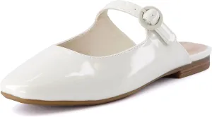 CUSHIONAIRE Women's Jackpot Mary Jane Mule  Memory Foam, Wide Widths Available
