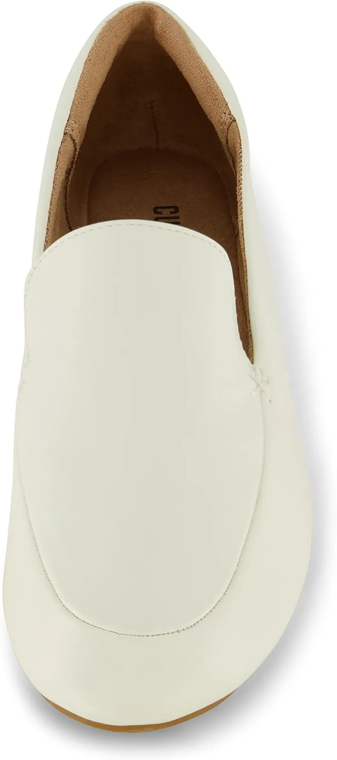 CUSHIONAIRE Women's Margo Comfort Flat with  Memory Foam, Wide Widths Available