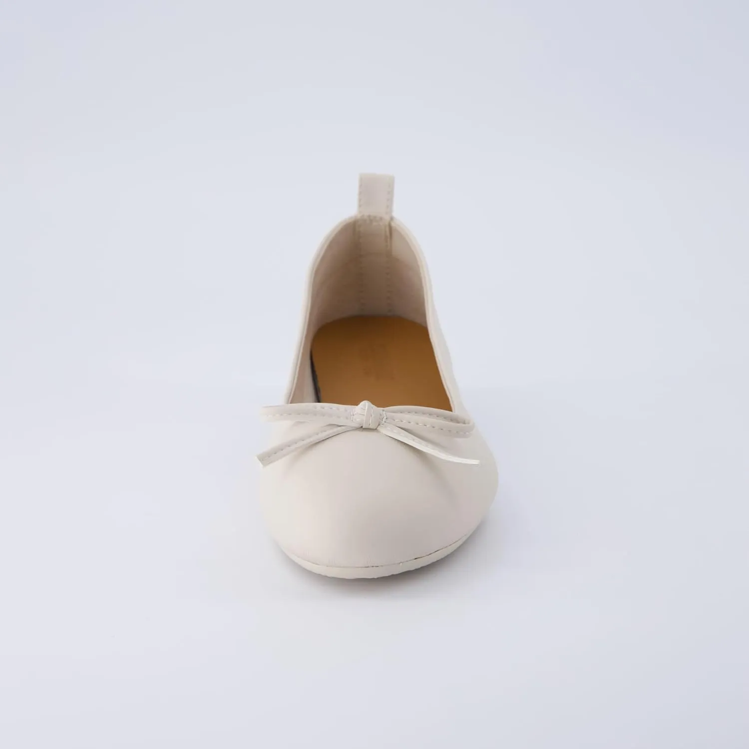CUSHIONAIRE Women's Windy Hidden Wedge Bow Flat with  Memory Foam and Wide Widths Available