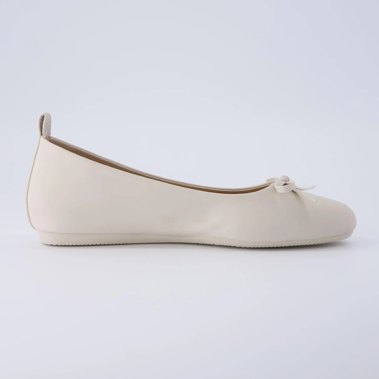 CUSHIONAIRE Women's Windy Hidden Wedge Bow Flat with  Memory Foam and Wide Widths Available