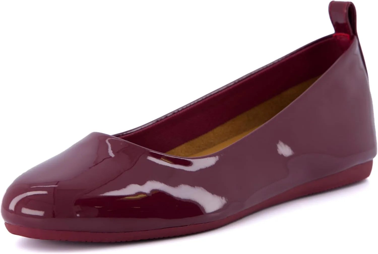 CUSHIONAIRE Women's Wink Hidden Wedge Flat with  Memory Foam and Wide Widths Available