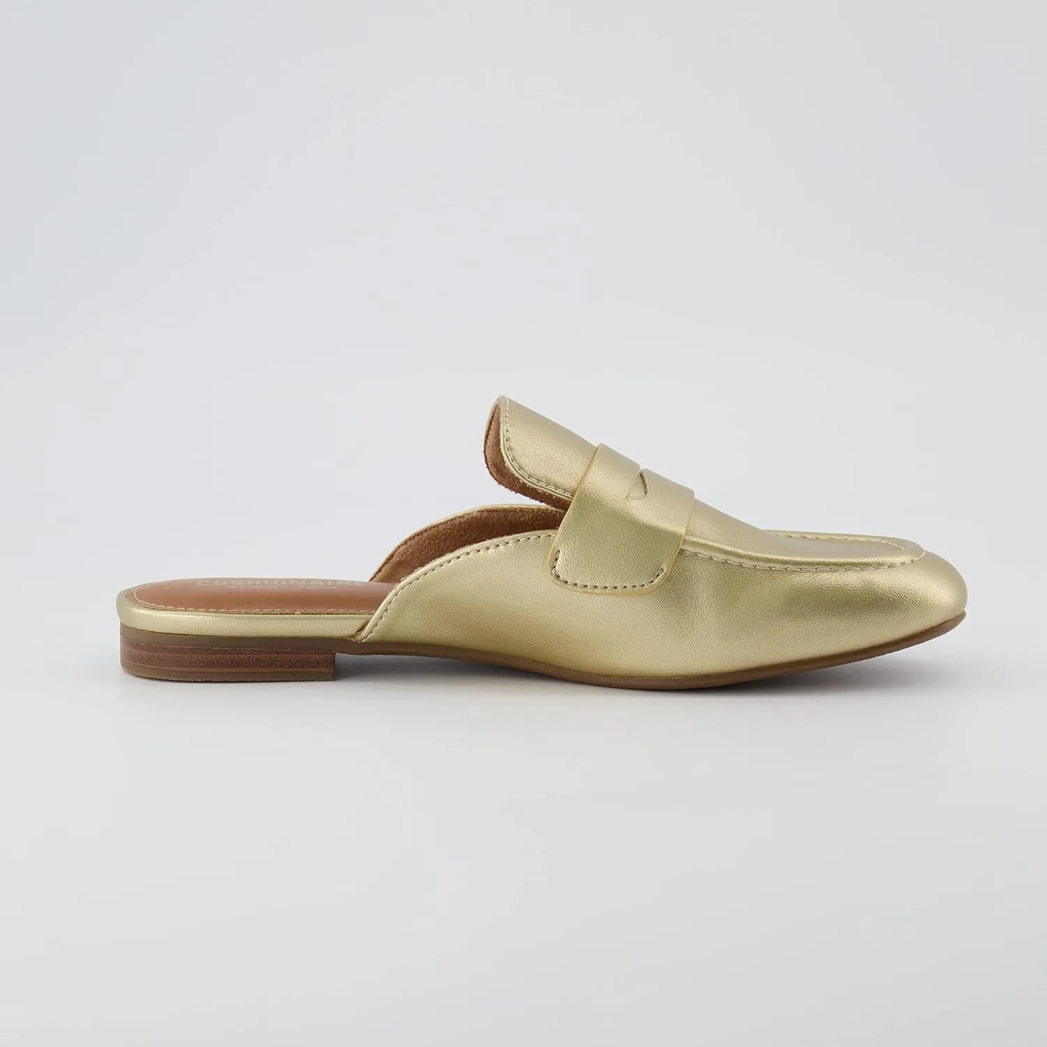 CUSHIONAIRE Women's Yale Slip On Mule  Memory Foam, Wide Widths Available